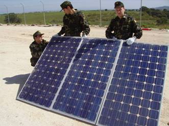 Planta solar portatil